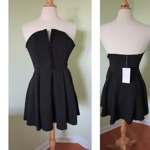 Bishop + Young Beaded Aria Dress Medium boning